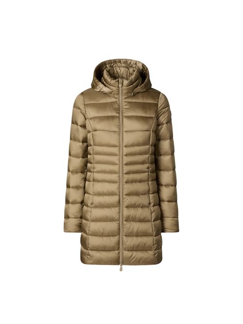 Beige quilted jacket Save The Duck | D47300W IRIS19.50073